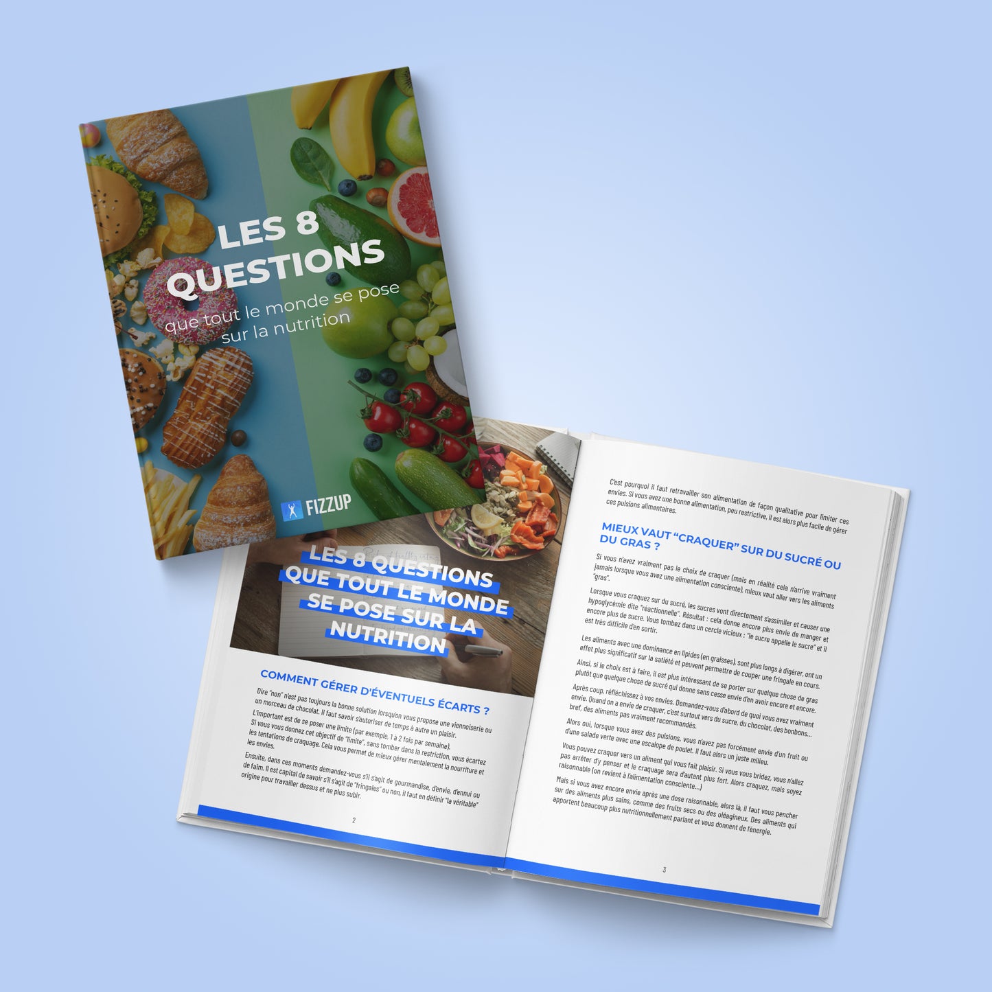 Ebook 8 questions que tout le monde se pose sur la nutrition
