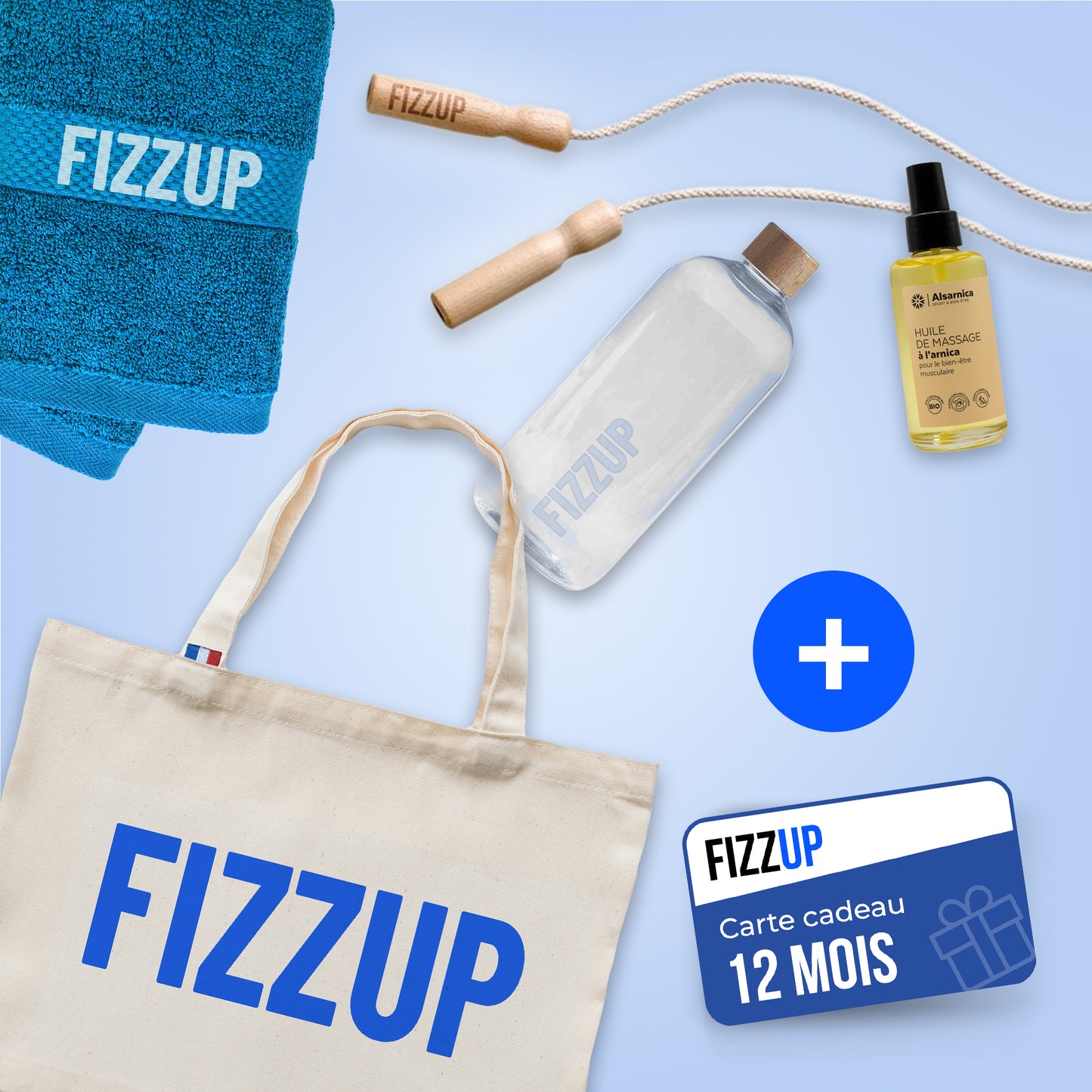 Coffret bien-être FizzUp (inclus carte cadeau 12 mois)
