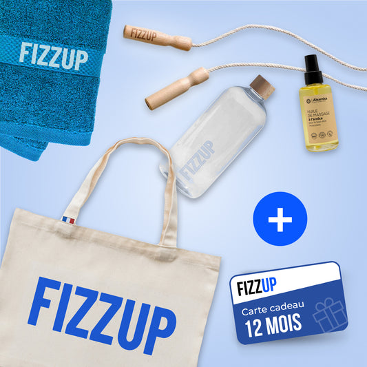 Coffret bien-être FizzUp (inclus carte cadeau 12 mois)