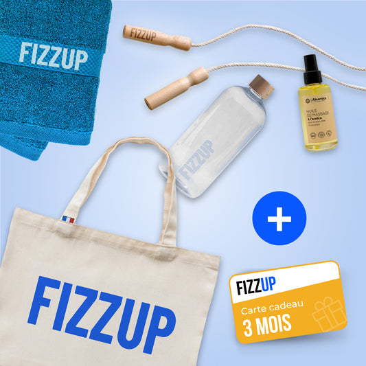 Coffret bien-être FizzUp (inclus carte cadeau 3 mois)