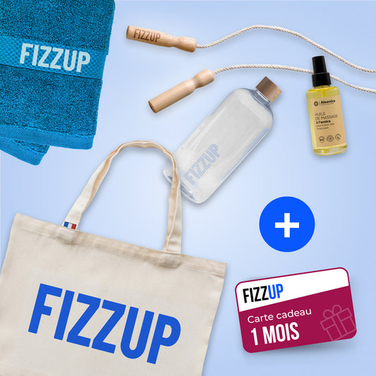 Coffret bien-être FizzUp (inclus carte cadeau 1 mois)